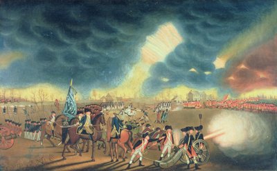 Battle of Princeton on 3rd January 1777 by William Mercer